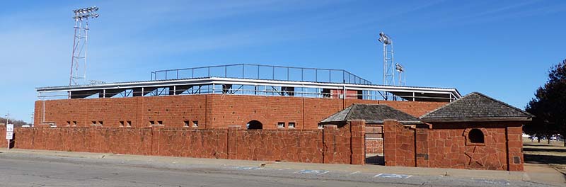 Red Rock Stadium Grandstand Elk City OK